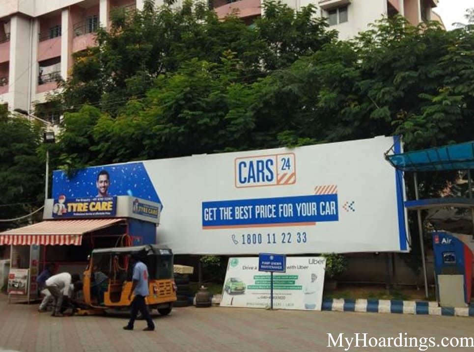 Hyderabad Petrol Pump advertising, Petrol Pumps Advertising Company Hyderabad, Fuel Pump Banner Advertisement in Hyderabad
